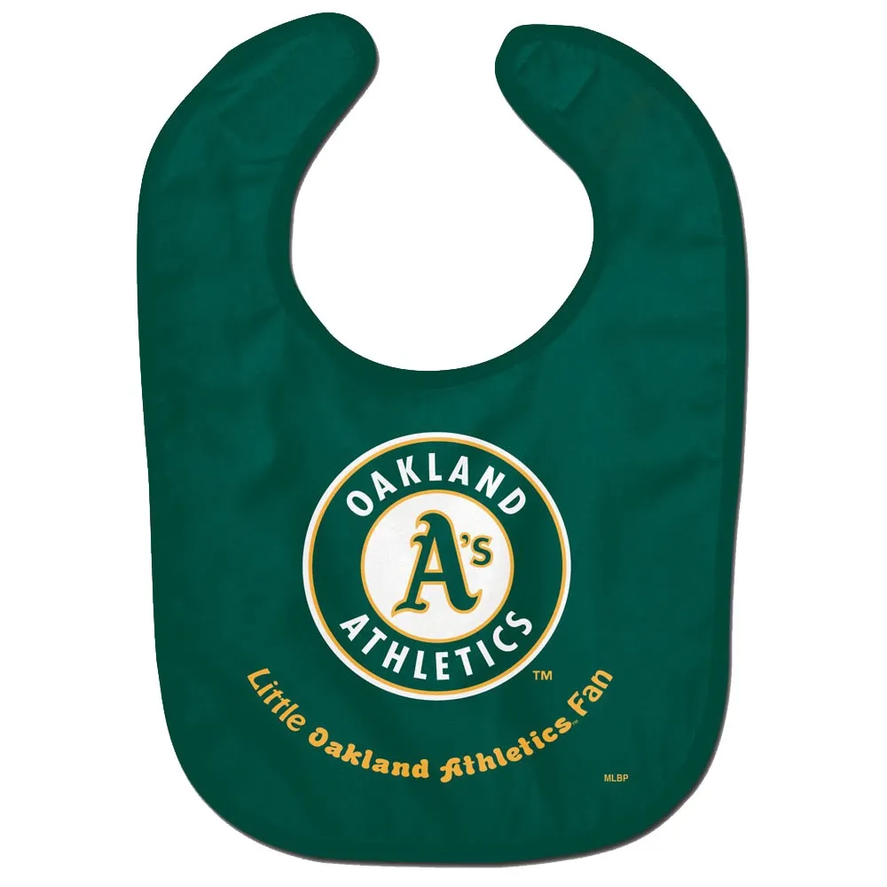 Bavoir pour bébé WinCraft Oakland Athletics Lil Fan All Pro