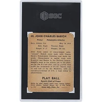 Johnny Babich Athletics 1941 Play Ball #40 SGC Authenticated 1 Card