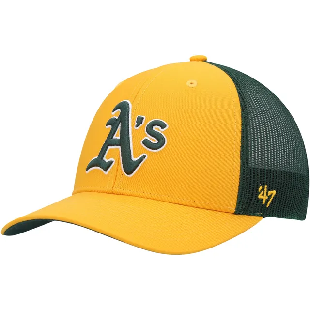 Lids Oakland Athletics '47 Burgess Trucker Snapback Hat - Green/White