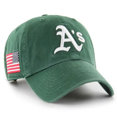 47 Oakland Athletics Green Home Franchise Fitted Hat Size: Large