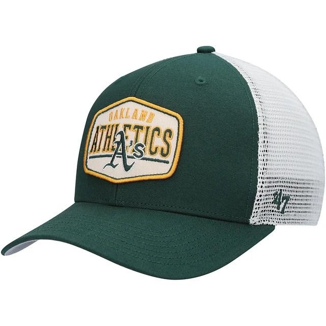 Men's Fanatics Branded Gray Oakland Athletics Trucker Adjustable Hat