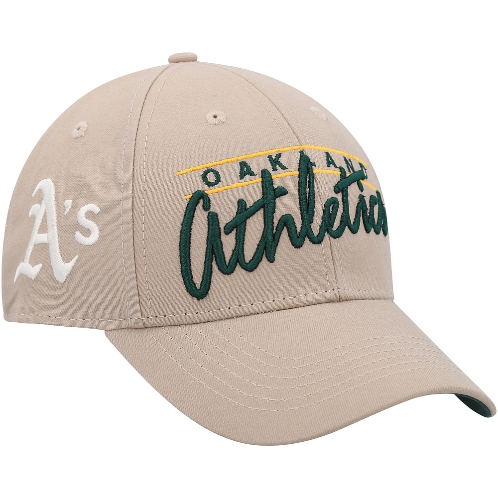 Men's '47 Khaki Oakland Athletics Atwood MVP Adjustable Hat