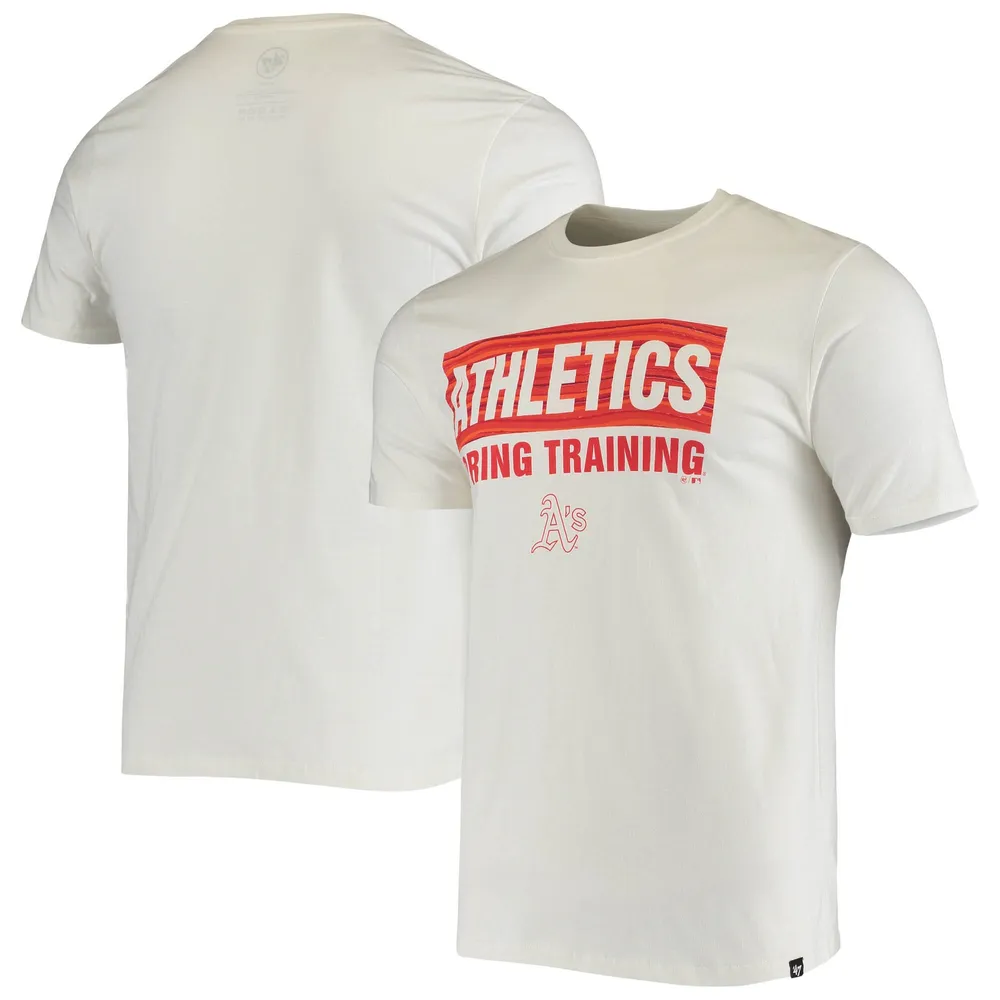 Lids Oakland Athletics '47 Spring Training Team Bar Rival T-Shirt - White