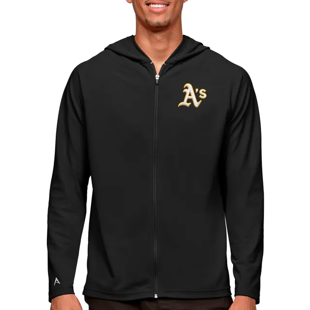 Majestic Men's Kelly Green Oakland Athletics Utility Pullover