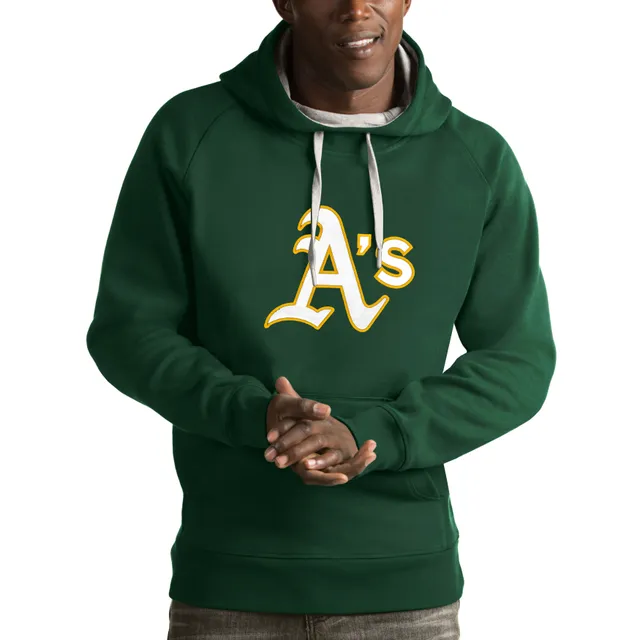 Majestic Men's Kelly Green Oakland Athletics Utility Pullover