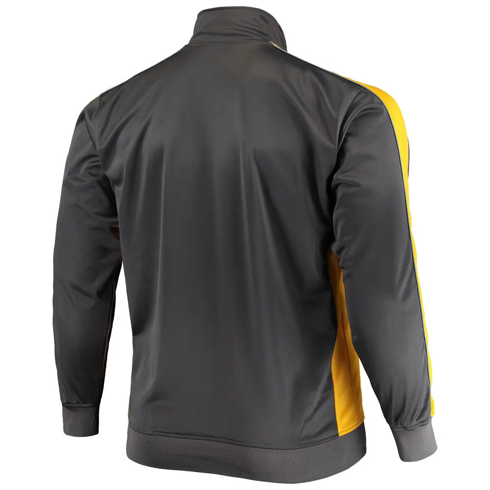 Fans Edge Migration Men's Charcoal Oakland Athletics Big & Tall Reflective  Full-Zip Track Jacket