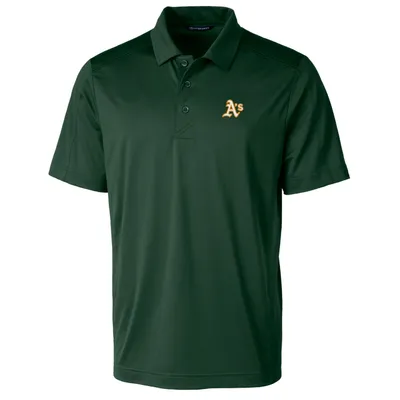 Oakland Athletics Cutter & Buck Big Tall Prospect Textured Stretch Polo - Green