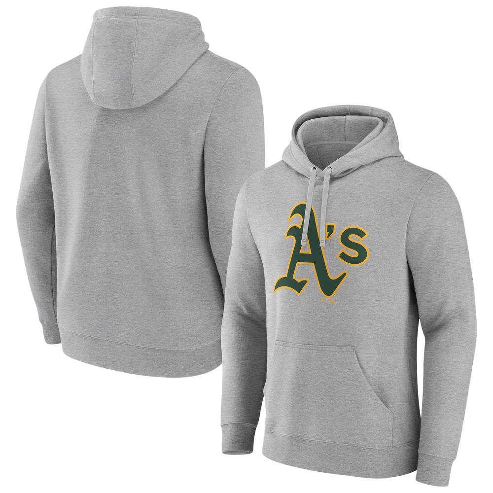 Fanatics Oakland A's Fleece Pullover Mens Hoodie (Green)