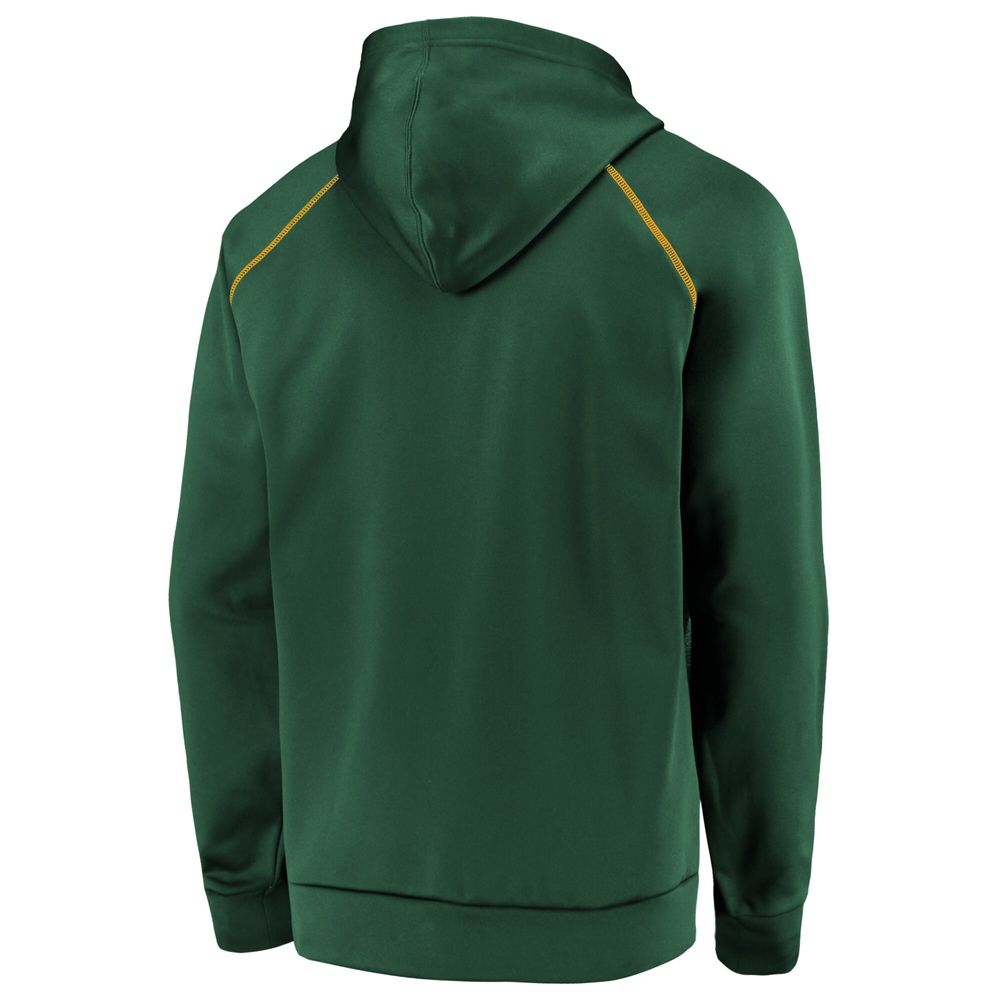 Nike Men's Green Bay Packers Sideline Therma-FIT Green Pullover Hoodie