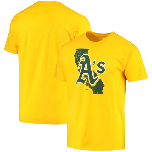 Lids Oakland Athletics Fanatics Branded The Big O Long Sleeve T-Shirt -  Gold