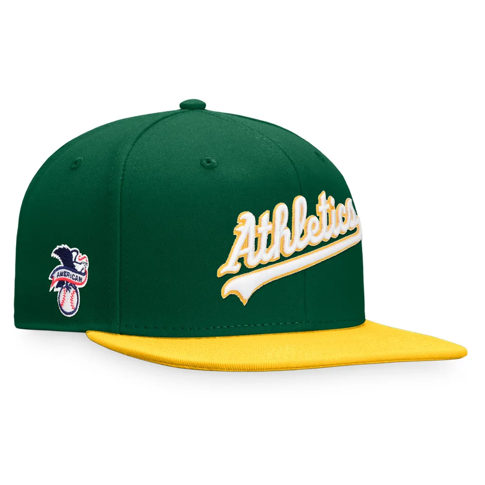 Lids Oakland Athletics Fanatics Branded Cooperstown Collection Core Trucker  Snapback Hat - Kelly Green/White