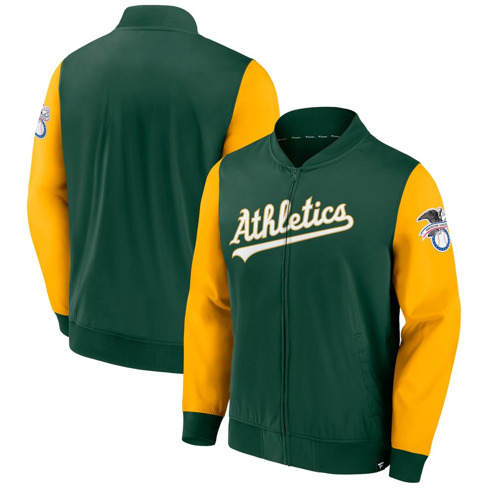 Men's Fanatics Branded Green/Gold Oakland Athletics Player Pack T-Shirt Combo Set