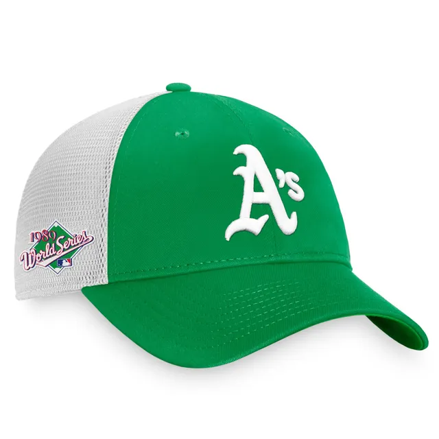 Oakland Athletics Fanatics Branded Team Two-Tone Snapback Hat - Gray