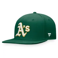 Men's Fanatics Branded Kelly Green Oakland Athletics Cooperstown Collection  Core Adjustable Hat