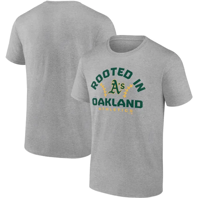 Men's Fanatics Branded Green Oakland Athletics Official Logo T-Shirt