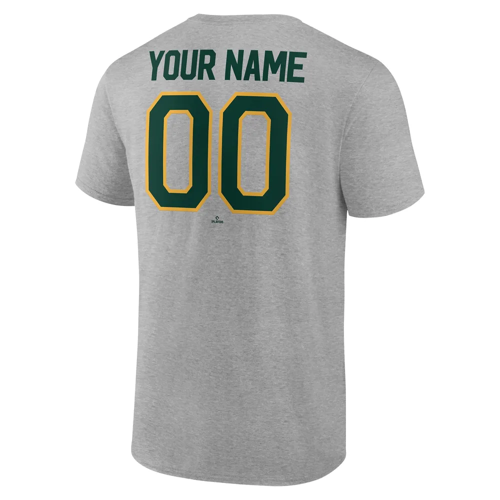 Oakland Athletics Youth Winner Too Short T-Shirt - Heathered Gray