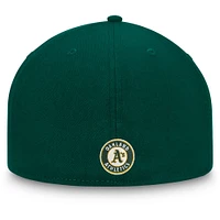 Casquette ajustée Fanatics Green Oakland Athletics Team Core pour hommes