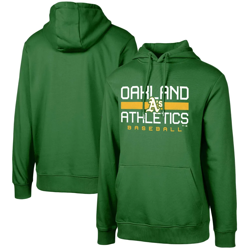Oakland Athletics Levelwear Podium Pullover Hoodie - Green