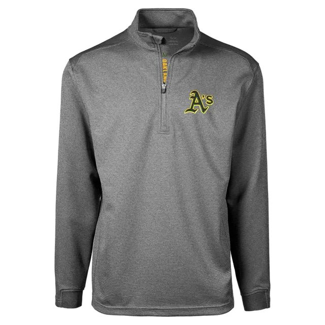 Mitchell & Ness Men's Oakland Athletics Anorak Half-Zip Pullover - Macy's