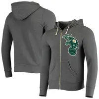 Majestic Men's Kelly Green Oakland Athletics Utility Pullover Hoodie