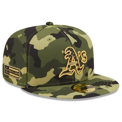 Men's New Era Green Kansas City Royals 2023 Armed Forces Day On-Field 59FIFTY Fitted Hat