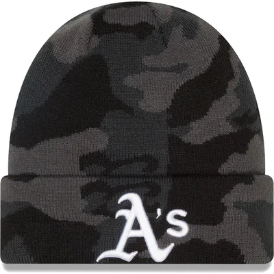 Oakland Athletics New Era Cuffed Knit Hat - Camo