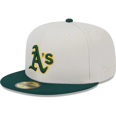 Men's Oakland Athletics New Era Green/Yellow MLB Team Classic 39THIRTY Flex  Hat