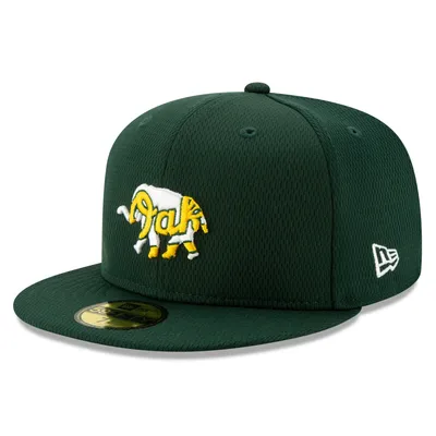 Men's New Era Green Oakland Athletics 2023 Spring Training 39THIRTY Flex Hat Size: Small/Medium