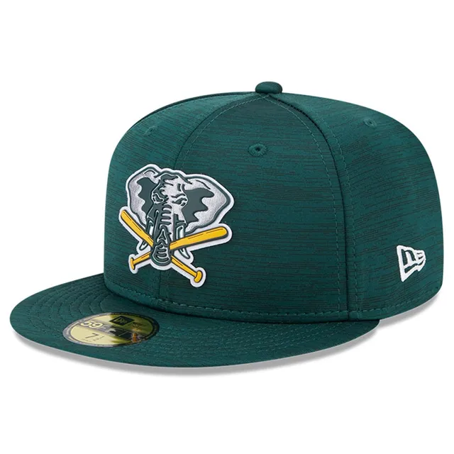 New Era Men's Oakland Athletics Clubhouse Dark Green 39Thirty