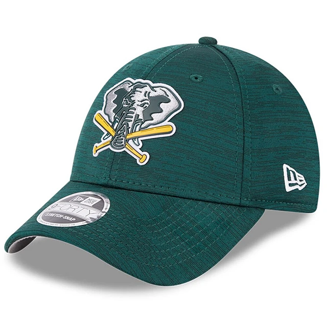 New Era Men's Oakland Athletics 39Thirty Classic Green Stretch Fit Hat