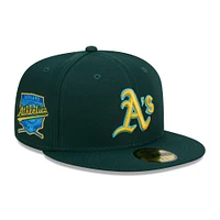 Casquette ajustée 59FIFTY On-Field MLB Oakland Athletics 2023 pour homme New Era verte