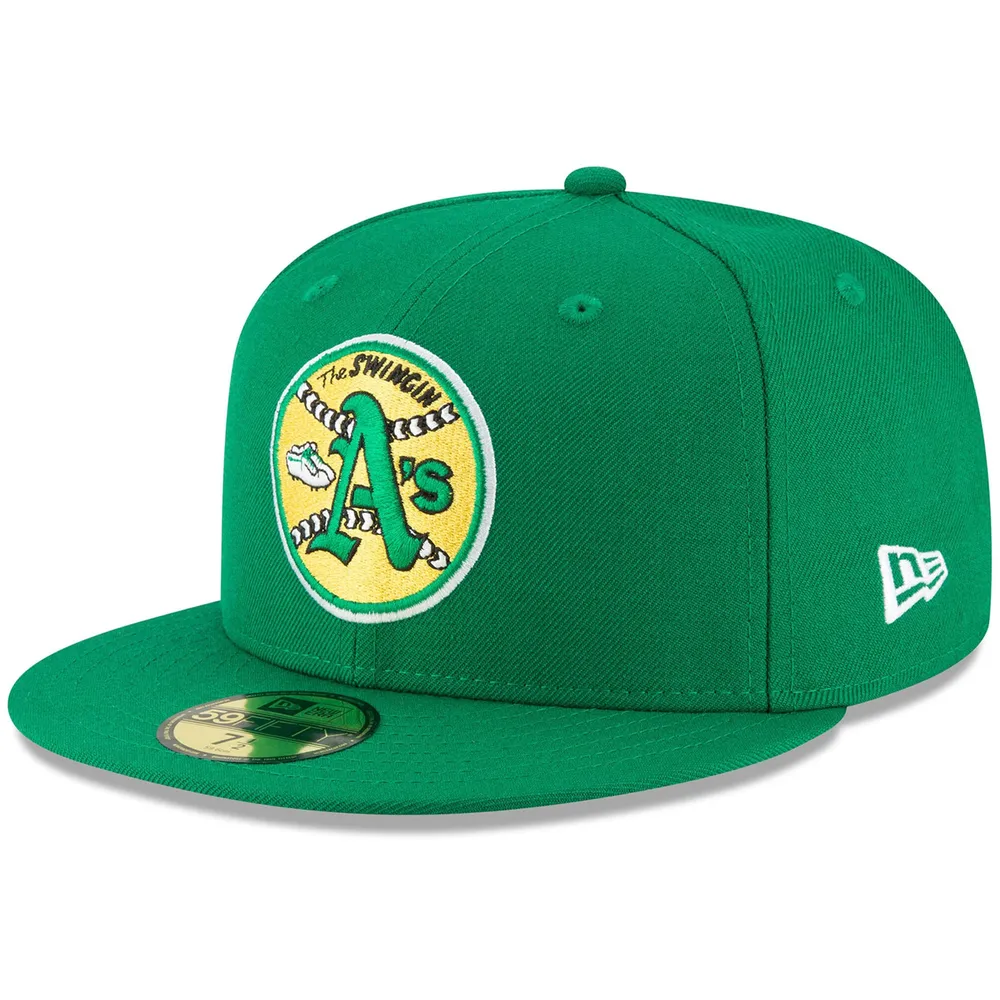 Oakland Athletics Kelly Green A Gold New Era 59Fifty Fitted