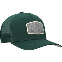 Men's New Era Green Oakland Athletics Labeled 9SEVENTY Stretch-Snap Adjustable Hat