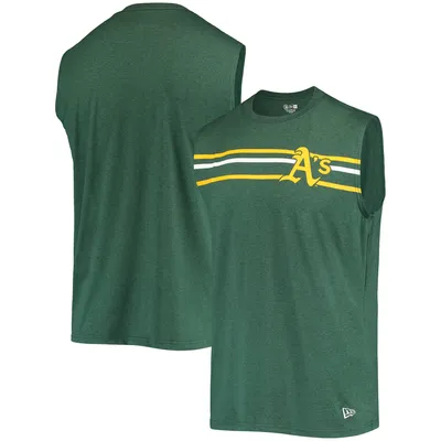 Oakland Athletics New Era Muscle Tank Top - Green