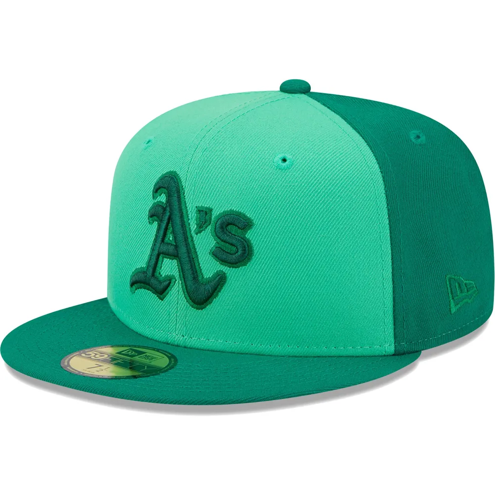 Oakland Athletics New Era Cooperstown Collection Wool 59FIFTY Fitted Hat -  Green