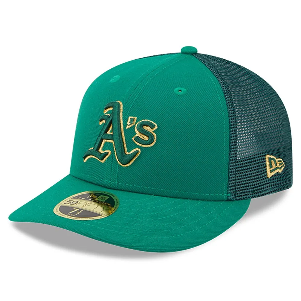 Men's New Era White/Orange Oakland Athletics Flamingo 59FIFTY Fitted Hat