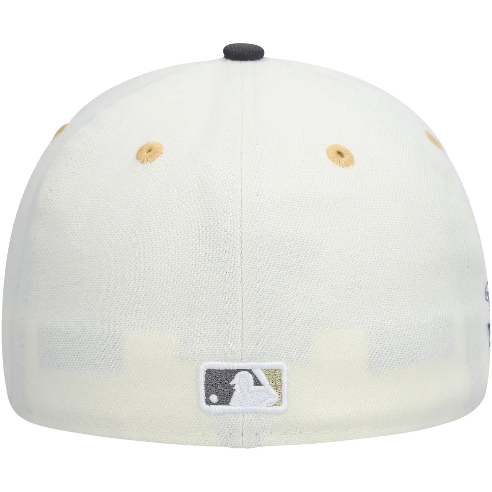 New York Yankees New Era 5950 Basic Fitted Hat - Camel/White