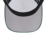 Casquette ajustable 9FORTY Stacked A-Frame Trucker des Oakland Athletics de New Era pour homme, blanche/verte