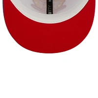 Men's New Era White/Royal Oakland Athletics 50th Anniversary Cherry Lolli 59FIFTY - Fitted Hat