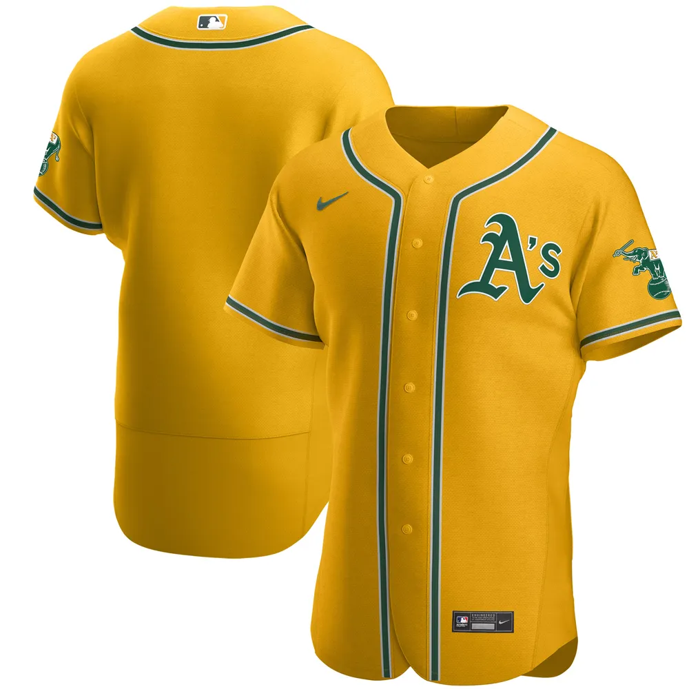 Authentic Oakland A's Athletics Alternate Alt Black Jersey 40 New