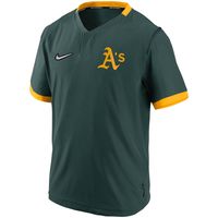 Men's Nike Gold Oakland Athletics Authentic Official Team Jersey