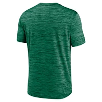 T-shirt d'entraînement Nike Performance Velocity Authentic Collection pour homme, vert, Oakland Athletics