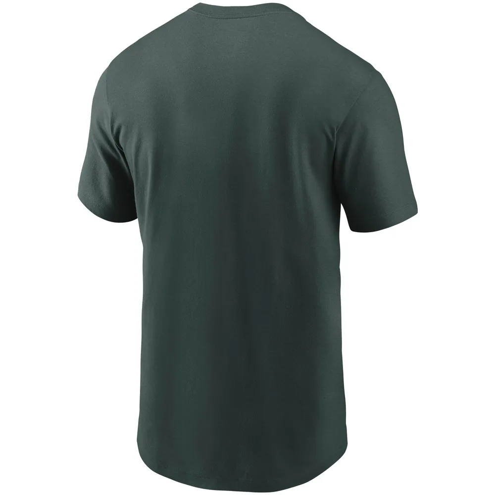 Men's Nike Gray/Green Oakland Athletics Authentic Collection Game Long  Sleeve T-Shirt
