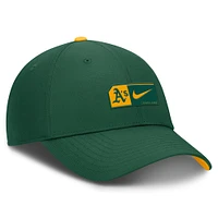 Men's Nike Green Oakland Athletics Club Primetime Adjustable Hat