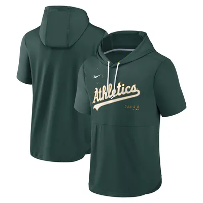 Lids Oakland Athletics Majestic Youth Mascot Pullover Hoodie - Green