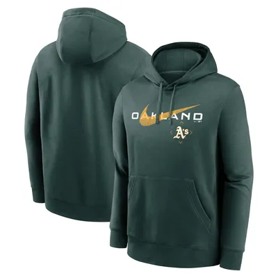 Men's New Era Green Oakland Athletics Tie-Dye Pullover Hoodie Size: Medium