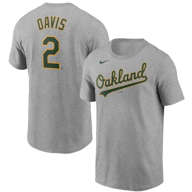 Nike Khris Davis Oakland Athletics Home Replica Player Jersey At
