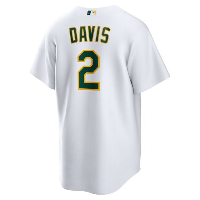 Men's Oakland Athletics Nike Black/White Official Replica Jersey