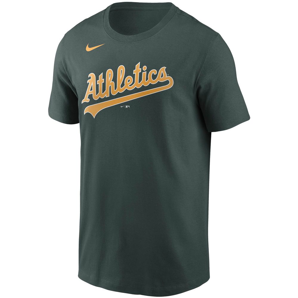 Men's Nike Matt Chapman Green Oakland Athletics Name & Number T-Shirt
