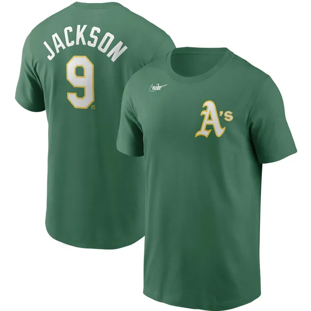 Khris Davis Oakland Athletics Nike Name & Number Team T-Shirt - Heathered Gray